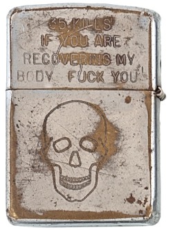 skunkaduck:  Zippo lighters from Vietnam 