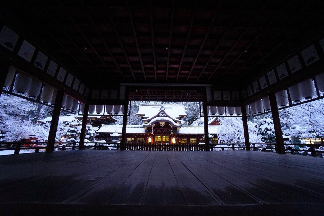 chitaka45:  京都 今宮神社 ❄️雪景色❄️2019.1.27 kyoto imamiyajinja