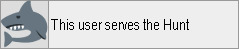 This user serves the hunt