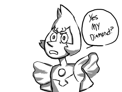 albin0-toucan:  Yellow Diamond sees leggy ruby for the first time. 