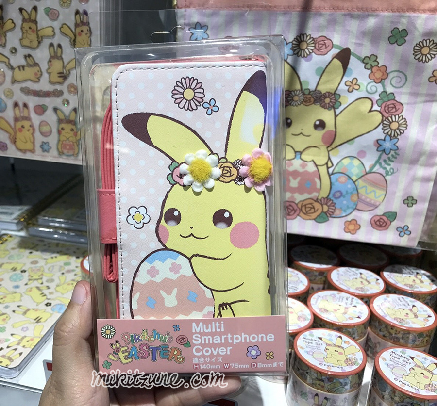 zombiemiki:  Some items from the Pikachu’s Easter 2017 promotion (Read more about