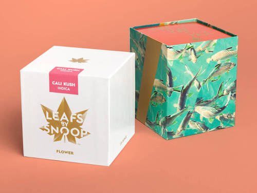 escapekit:Leafs by Snoop DoggSnoop with the help of Pentagram’s Emily Oberman has just launched  Lea