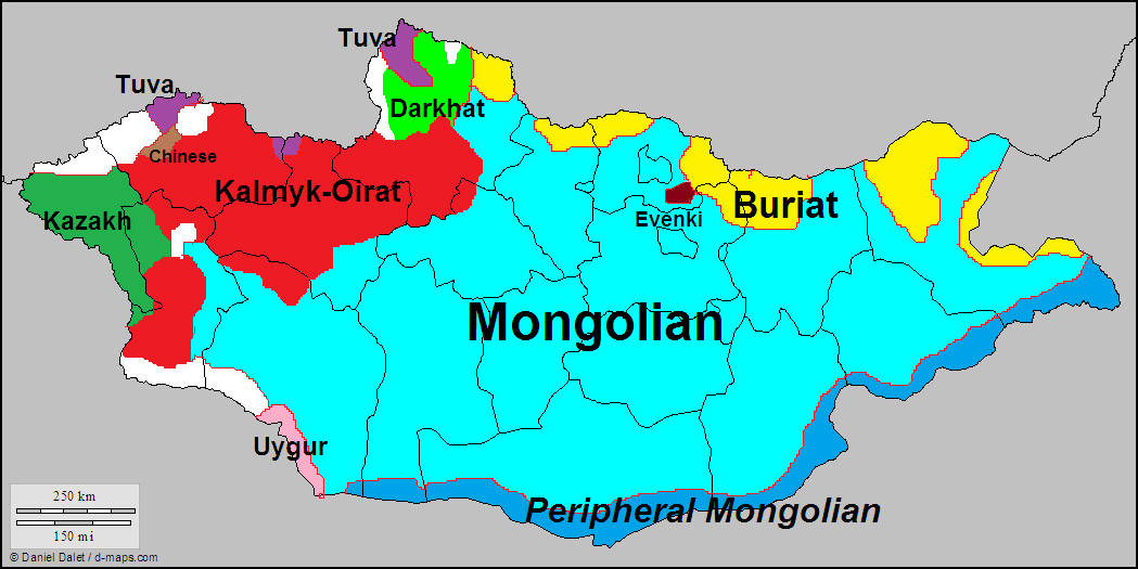 Languages of Mongolia.
