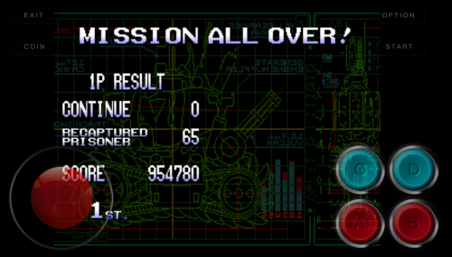 Here Are The Results Of My Third Replay Of Metal Slug 1. I Tried Level 8 Difficulty This Time, Which