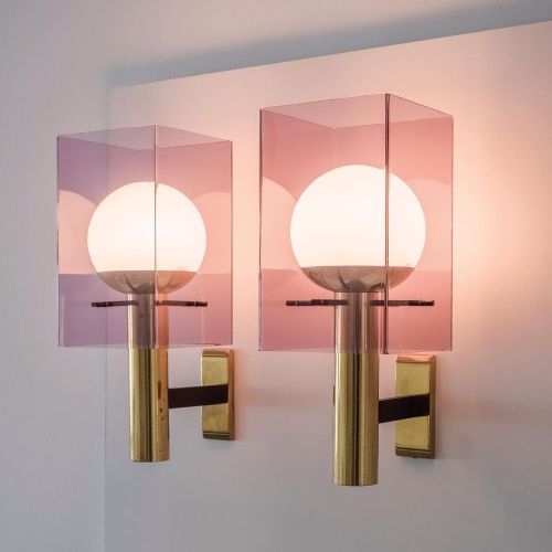 plastolux:luxparkerRare pair of Stilux wall lamps from the 60s. Great condition.#italianlighting #it