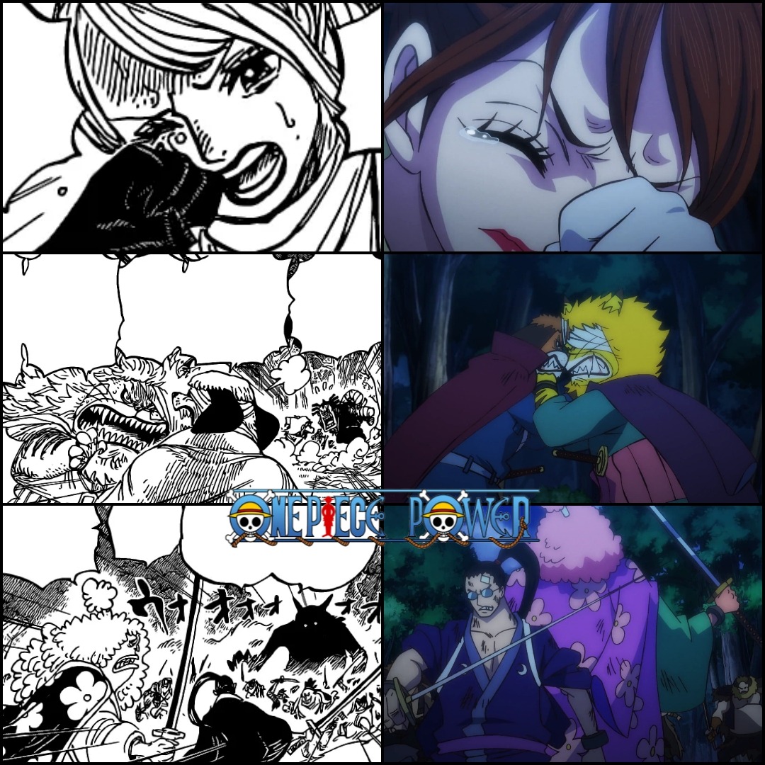 Episode 975 Vs Chapters 972 973 Episode 975 Vs Chapters 972 973