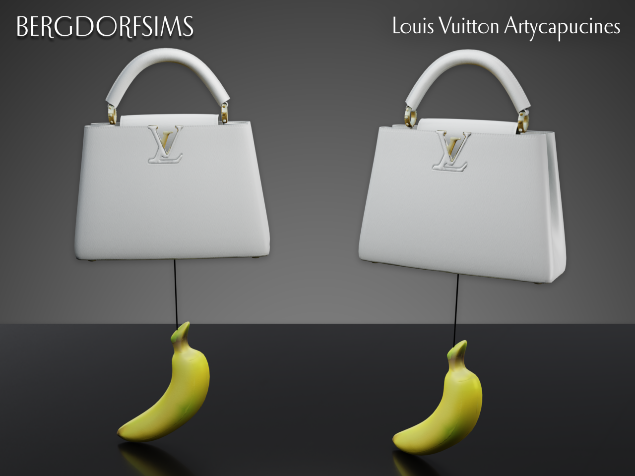 Louis Vuitton bag ALL SET Monogram Leather - 3D model by 3DMonk (@3dmonk)  [e306abb]