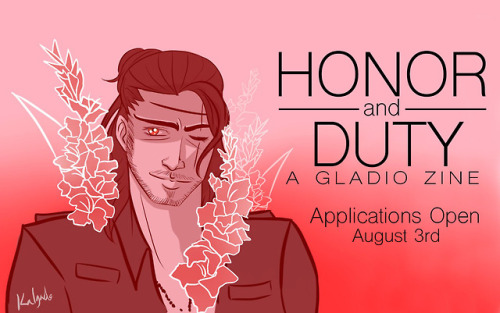 honoranddutyzine: Welcome to Honor and Duty: A Gladio Zine! This zine is run by @kalgado​ All P