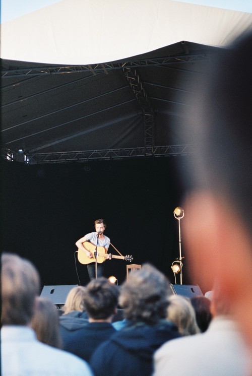 The Tallest Man on Earth at a charity concert in his hometown Leksand. 