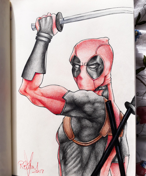 just a deadpool i drew