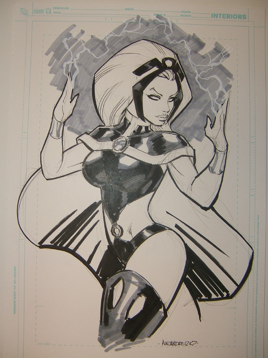comicbookwomen:  Storm-Ale Garza
