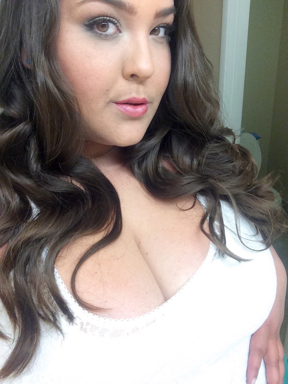 Selfies from last night. :)