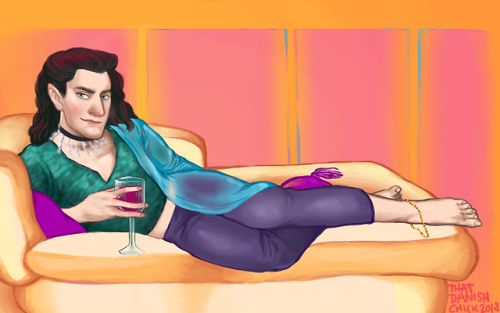 whenever i don’t know what to draw loki doing next, i take a page out of @edgebug ‘s incredible fic,