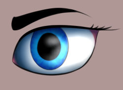 theartbloc:  We had some lovely eyes tonight!Thanks to all who participate. Tune in next week for the Next art challenge on the Art Bloc!  I did the second one I swear