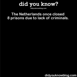 did-you-kno:  The Netherlands once closed