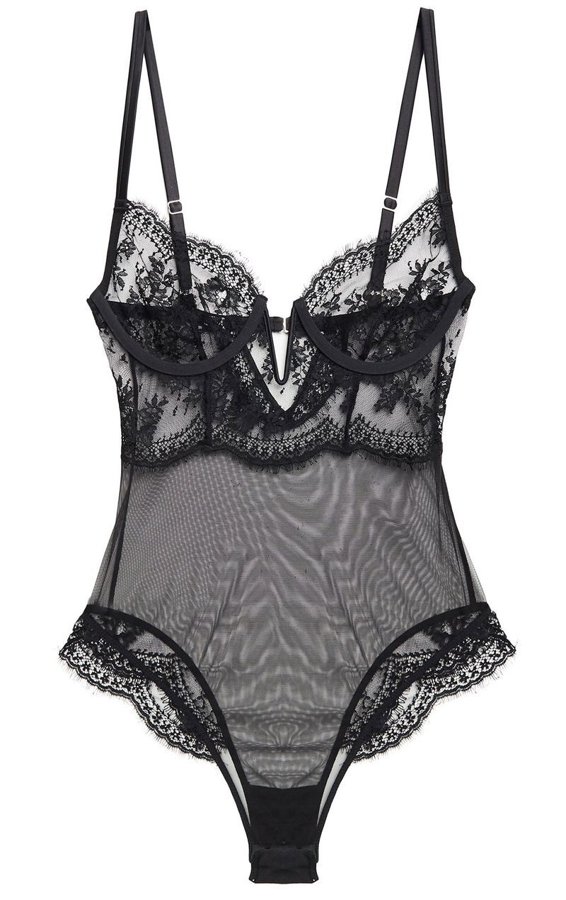 MARTY SIMONE • LUXURY LINGERIE - Fleur du Mal | Frankie • sheer mesh ...