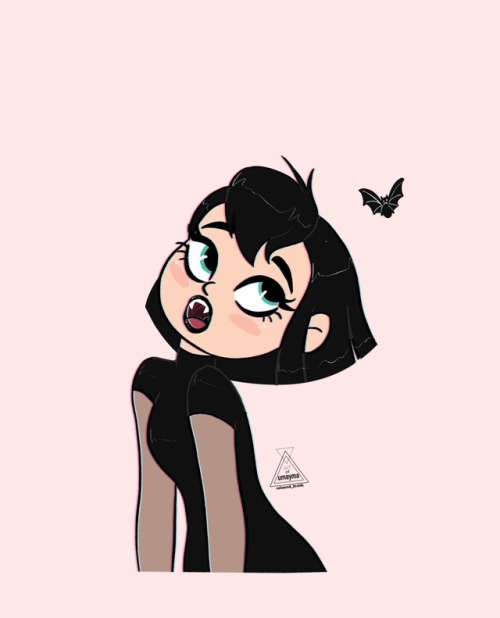 Mavis character design in the new Hotel Transylvania series is so damn adorable