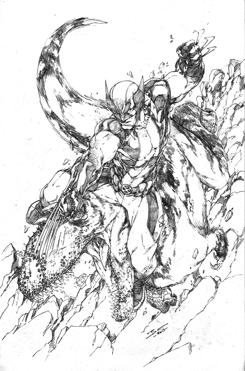 league-of-extraordinarycomics: Brett Booth #2