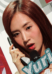 kwonyuri:     　  　 when will this look return from the war　　Show! Music Core,