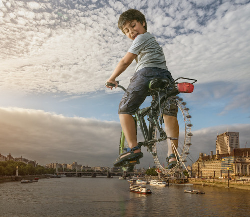 mymodernmet: Father Exercises His Endless Imagination by Photoshopping Son Into Fantastical Scenes 