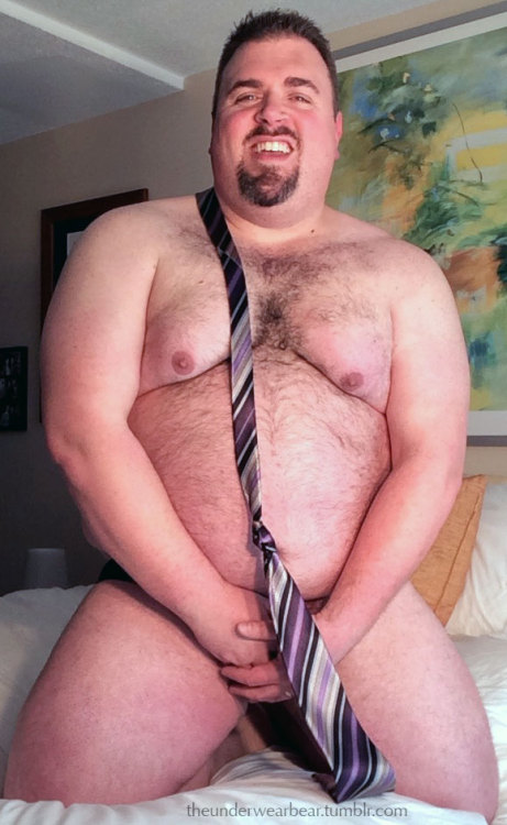chubbyaddiction:  theunderwearbear:  (Un)dressing for Success Part 2: Bedroom Edition. Link to part 1 here.  Hell yes, you have the job, lol…
