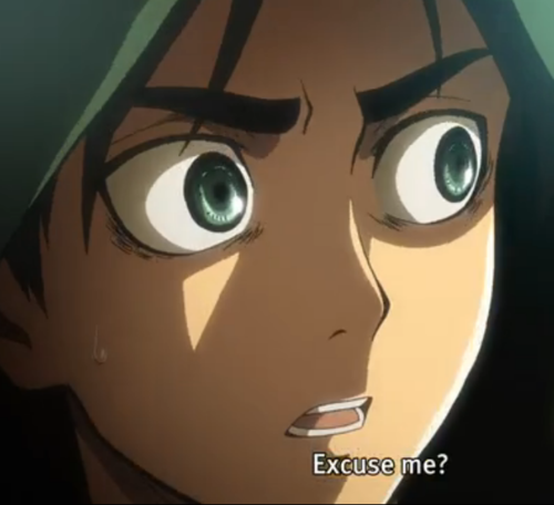 stories-of-imagination:  We all made fun of Eren’s constantly-angry face in the