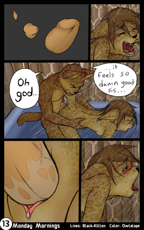 furry-incest-0:Monday Mornings by Black-kitten porn pictures