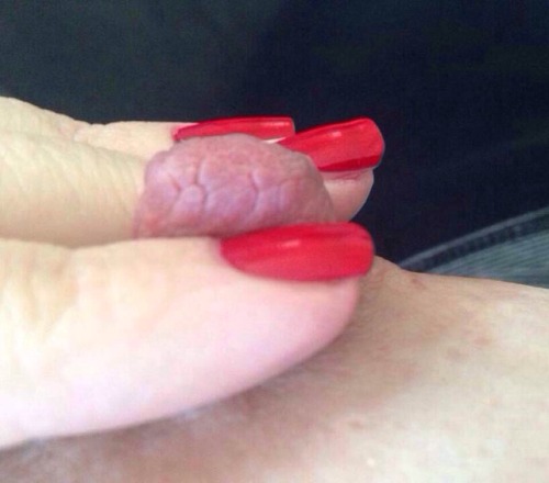 secretlifeofflea:#nipple #manicure #rednails #me You have the most lovely nipples ever wish I could 