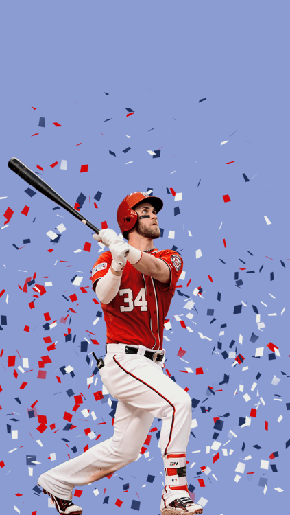 smellbaseball:  Lockscreens: Bryce Harper | Asked by ANON | iPhone 6 compatible Request [HERE] |  Li