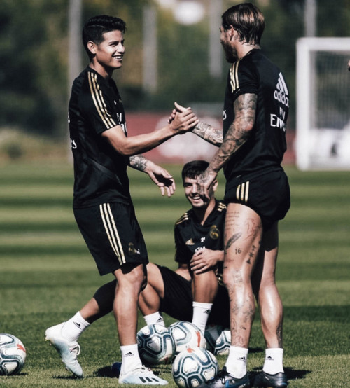 icenicesea: James Rodriguez, Sergio Ramos & Karim Benzema