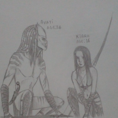 Kiara's Yautja Family