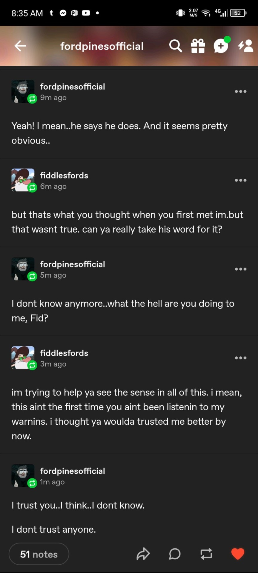 BILLL, MCGUCKET IS MAKING FORD HAVE SECOND THOUGHTS, IS IT TOO LATE TO REASON WITH HIM T-T