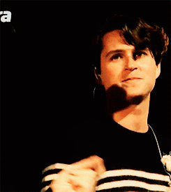 vampireweekendsvibes:  Ezra Koenig @ If I Loved You: Gentlemen Prefer Broadway
