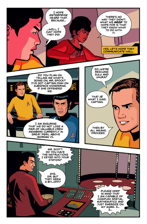 classictrek: Jordan Gibson  and myself made you this bootleg Star Trek comic to enjoy. Yes