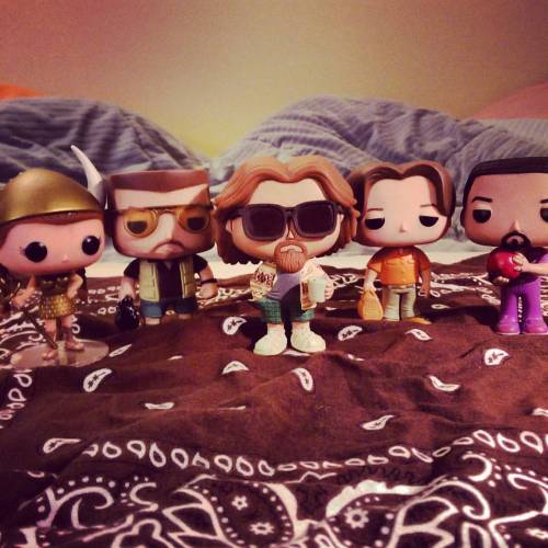 heebrewhammer: The gang’s all here. #TheBigLebowski #Funko #PopVinyl #TheDudeAbides. #nobodyfuckswi