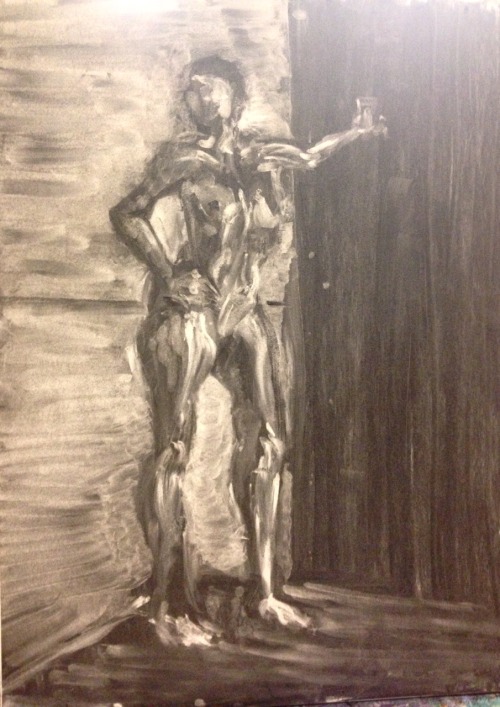 etinartcadiaego:  Figure drawing from PCAL - part 2