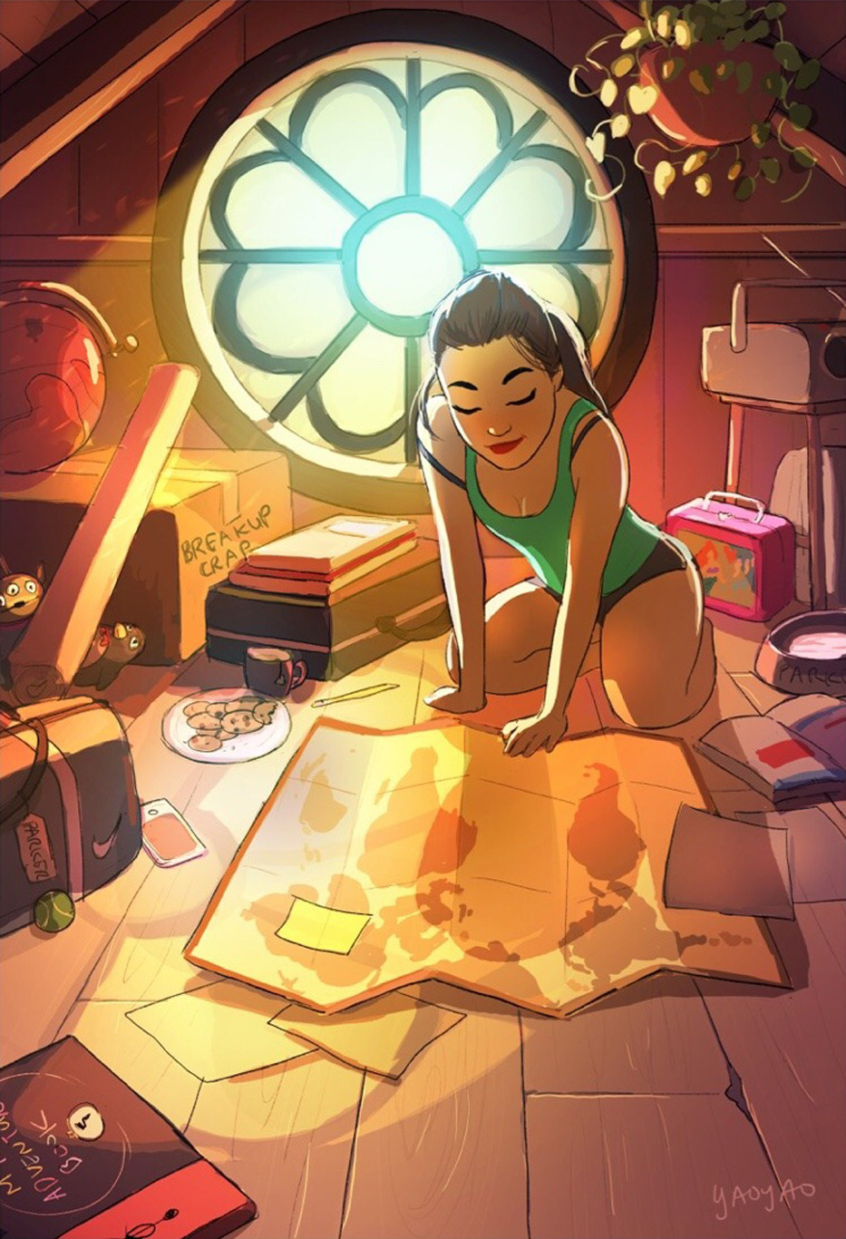 theartofanimation:  Yaoyao Ma Van As    -  http://yaoyaoartblog.tumblr.com  -