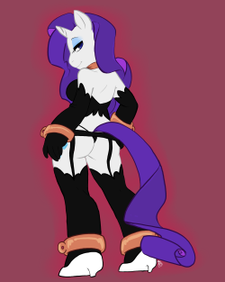 honeycaneart:  I really adore Doxy’s Rarity concepts for My Little Dungeon and wanted to draw out my favorite one &lt;3 