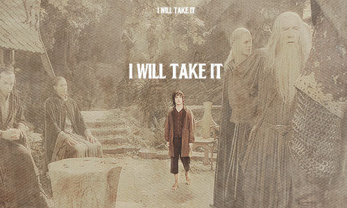 buckying:  lotr meme: six quotes [2/6]  
