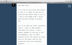 lofididntdie check it out&hellip; this super sweet person recording101 is offering to mix our stuff free of charge when we finally get down to recording. 