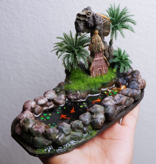Miniature Koi Ponds