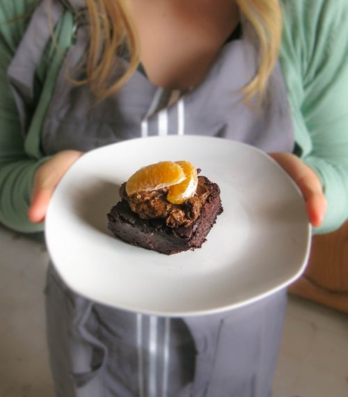 black bean and beet brownies.