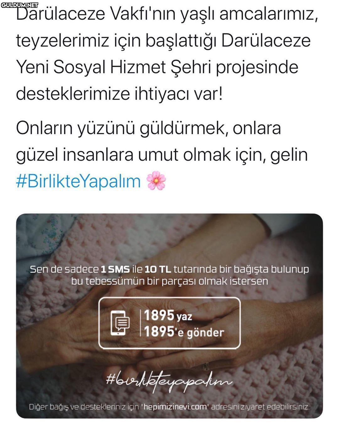 Darülaceze Vakfı muhteşem...