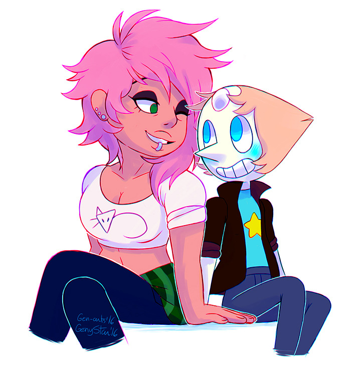 gen-arts:  Mystery Girl and Repressed Nerdi ship theeeem! ;_; 