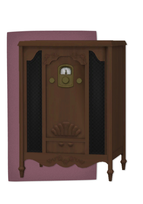 linzlu:Day 19 | Antique RadioListen to those holiday tunes like they did in the past! Converted from