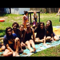 A day with these girls😘👌#waterday #mudfights