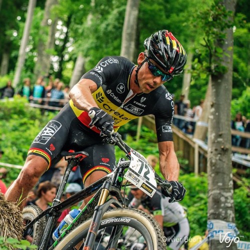 crossgram: @svennys, the belgian #cyclocross legend at WorldCup Albstadt 2015.  More exclusive image
