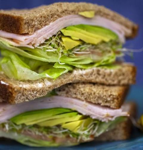Ham And Avocado Sandwich With Pickles Recipe
