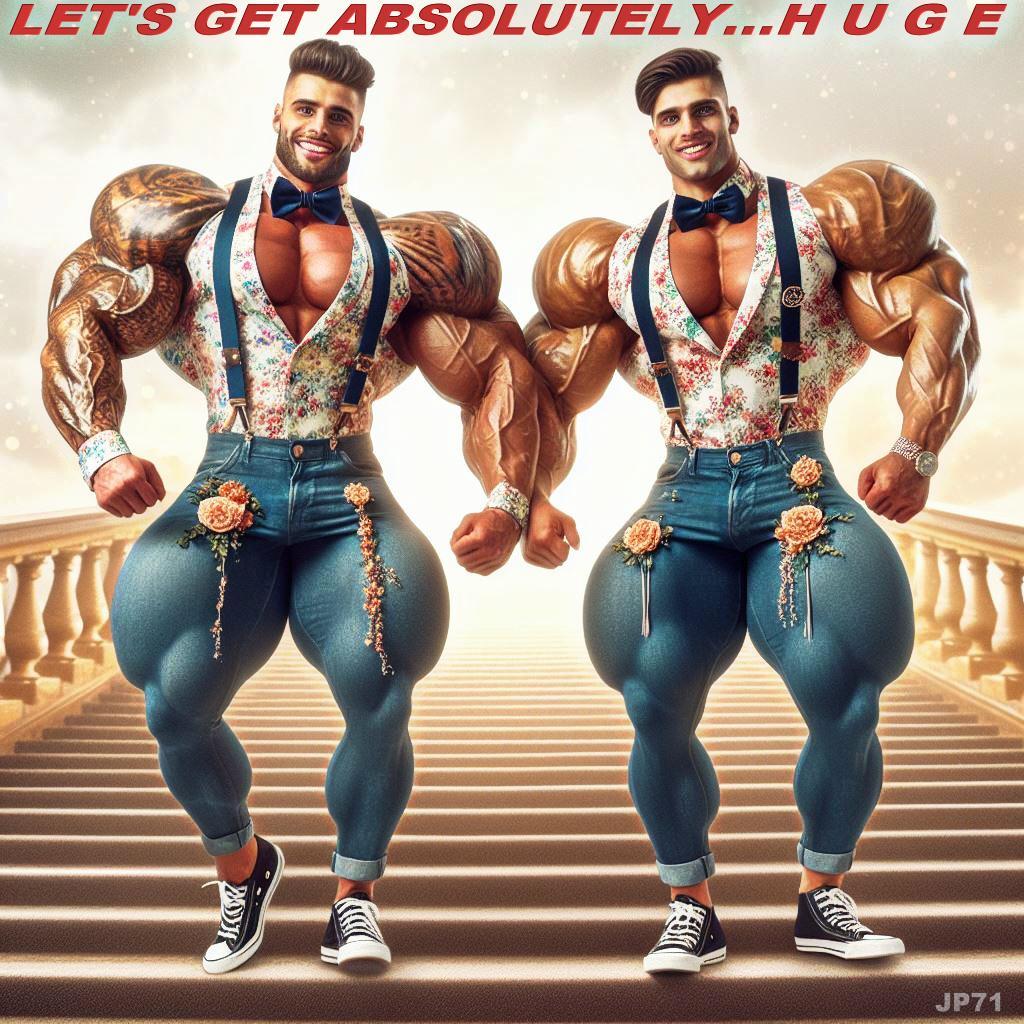 AI Clothed Muscle Guys on Tumblr
