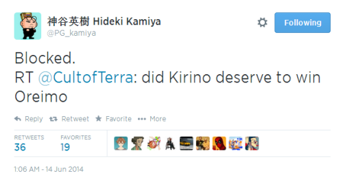 katbas:  neckbearcl:  some instances of kamiya interacting with fans on twitter       i dont know if this is collection is supposed to be complimentary or not. but him not wanting to deal with dumb bullshit is admirable. i appreciate his steel balls and